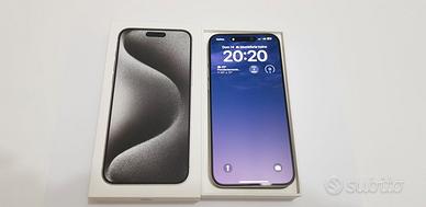 IPhone 15 Pro Max 256GB Titanio Bianco