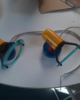 coppia di faretti attacco E14