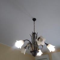 Lampadario e piantana
