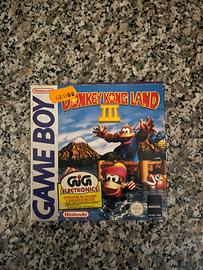 Gioco game boy donkey kong land 3