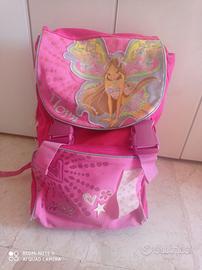 Zaino Estensibile Organizzato Winx Club Scuola 