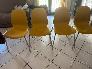 Sedie gialle IKEA