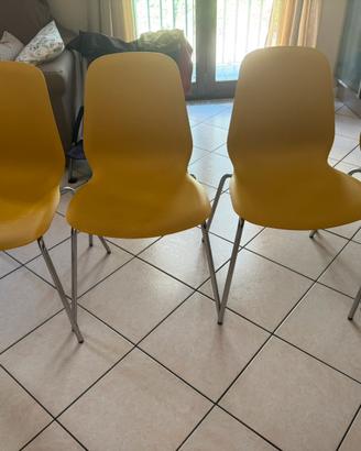 Sedie gialle IKEA