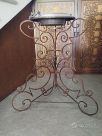 bracere con supporto in ferro 