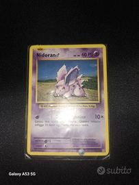 Carta nidorano set base