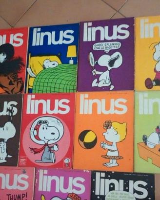 Linus Annata 1969 1/12 QUASI COMPLETA con inserto