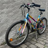 Bici MTB ragazza, ruote 24”