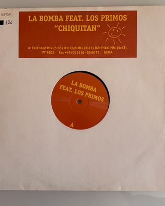 Vinile mix LA BOMBA