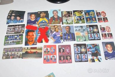 Lotto 29 Schede ricariche telefoniche Calcio f1