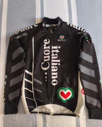 Maglia+salopette ciclismo invernale Pissei Cuore I