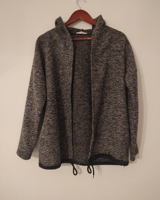 Giacca da donna senza zip con cappuccio