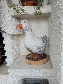 scultura in legno 