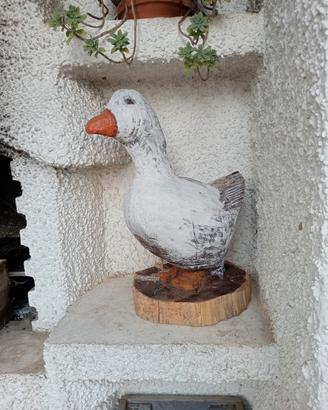 scultura in legno 