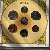 MONETE INGLESI DIVISIONALE 1987