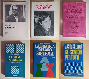 Blocco di 6 Libri di Scacchi