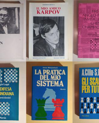 Blocco di 6 Libri di Scacchi