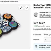 Batteria elettronica MP3 giocattolo -  Simba Toys