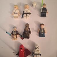 Lotto 8 Minifigures LEGO Star Wars  