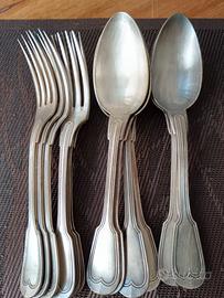 Set di 6 forchette e cucchiai