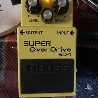 BOSS SD1 MOD KEELEY ARTIGIANALE