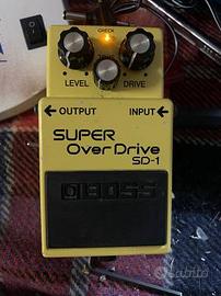 BOSS SD1 MOD KEELEY ARTIGIANALE