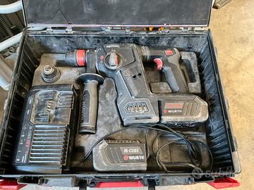 Wurth - set trapano, smerigliatrice e tassellatore
