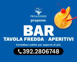Bar tavola fredda prodotti in atmosfera modificata