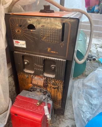 Caldaia a gasolio riello bruciatore