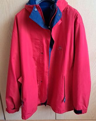 Giubbino in Goretex rosso