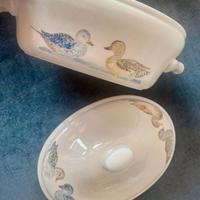 Terrina zuppiera artigianale vintage collezione