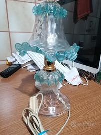 Lampada da tavolo murano