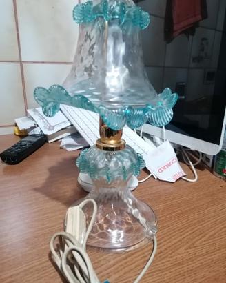 Lampada da tavolo murano