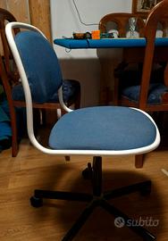 sedia ufficio ikea con le rotelle