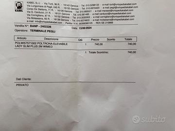 Poltrona Reclinabile