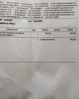 Poltrona Reclinabile