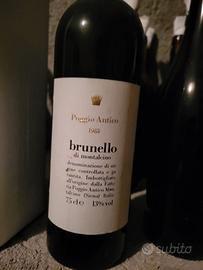 brunello Poggio Antico 1985