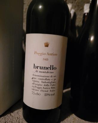 brunello Poggio Antico 1985