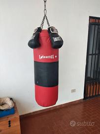 Sacco da pugilato / guantoni leone