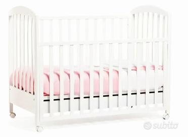 Lettino Alice Giordani Bianco + Materasso incluso