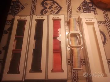 4 CINTURINI PER APPLE WATCH ULTRA NUOVI