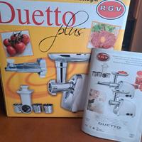 Duetto pausa tritacarne  grattugia  spremipomodoro