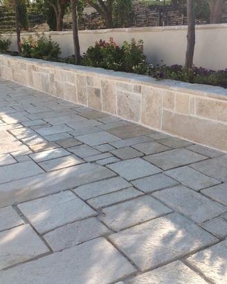 Pietra per pavimenti di recupero selezionate