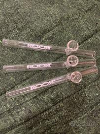 Glass pipe pipa vetro Roor 14cm