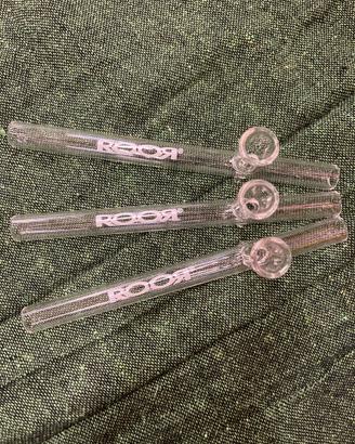Glass pipe pipa vetro Roor 14cm
