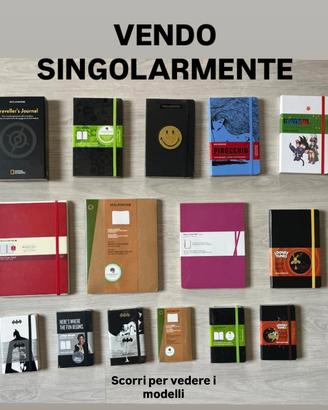Taccuini Moleskine edizione limitata