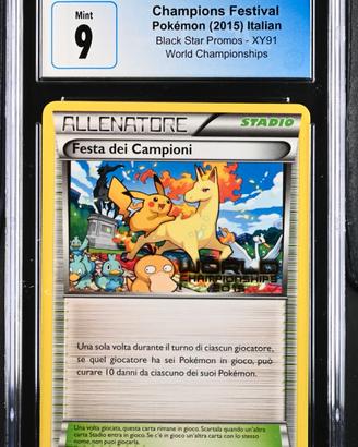 Pokémon Festa dei Campioni XY91 - CGC 9 - POP 2
