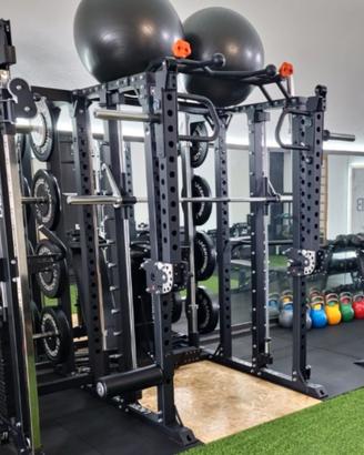 Lacertosus Pro Power Rack + Smith Machine