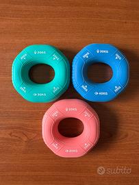 Grip ring set 3 anelli da 10 a 40 kg gripper