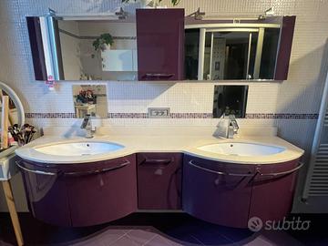 Mobile bagno doppio lavabo