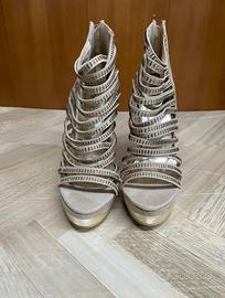 Scarpe con tacco alto da donna, taglia 38